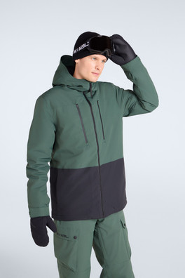 Zephyr Mens Waterproof Snow Jacket - Green