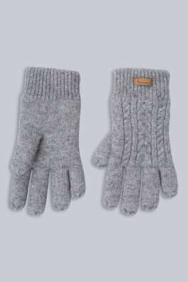 Becky Borg Lined Womens Gloves - Grey