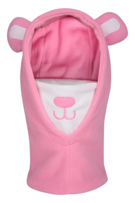 Kids Full Fleece Character Balaclava - Pink
