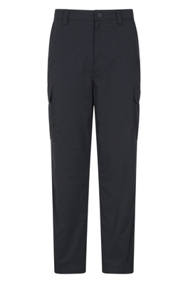 Winter Delta Mens Fleeced Lined Trouser Short - Black
