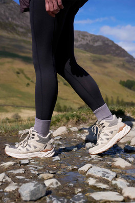 Trail Blazer Womens Waterproof Walking Boots - Beige