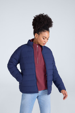 Light Cosi Womens Padded Jacket - Navy