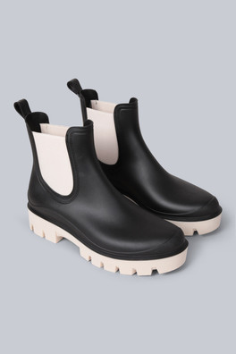 Leah Womens Wellies - Monochrome