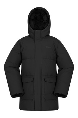 Blaize Kids Water-Resistant Down Jacket - Black