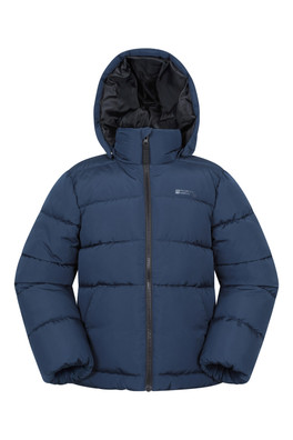 Hawthorne Kids Water Resistant Padded Jacket - Navy