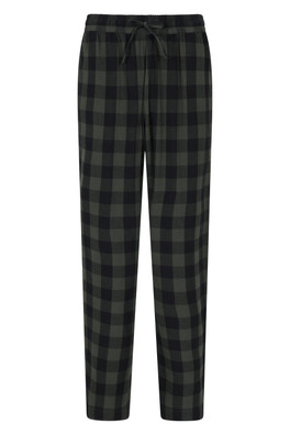 Flannel Mens Lounge Pants - Khaki