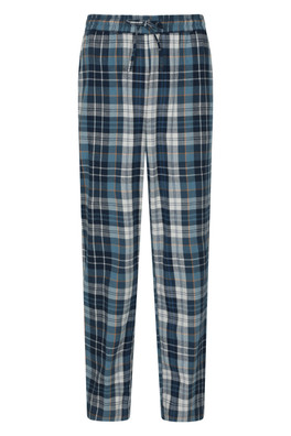 Flannel Mens Lounge Pants - Navy