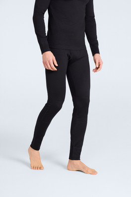 Mens Merino Baselayer Pants - Black