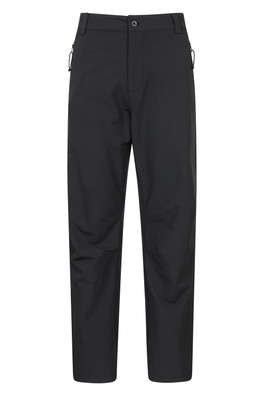Winter Mens Arctic Thermal Fleece Lined Trousers - Black