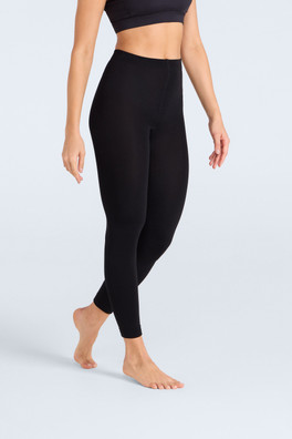 Fleece Lined Womens Leggings - Black