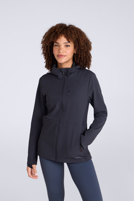 Solstice Womens Active Softshell - Black