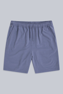 Albie Mens Stretch Active Shorts - Blue