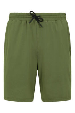 Core II Mens Running Shorts - Light Khaki