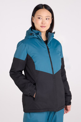 Moon II Womens Ski Jacket - Dark Green
