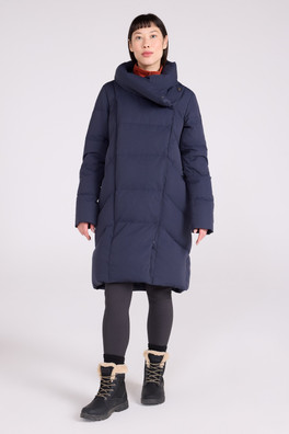 Cosy Wrap II Womens Extreme Down Jacket - Navy
