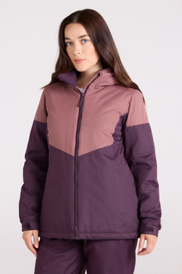 Moon II Womens Ski Jacket - Light Pink