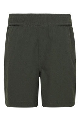 Hurdle Boys Active Shorts - Khaki