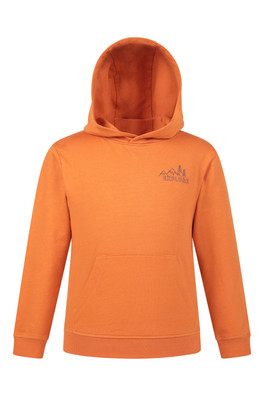 Explore Kids Hoodie - Burnt Orange