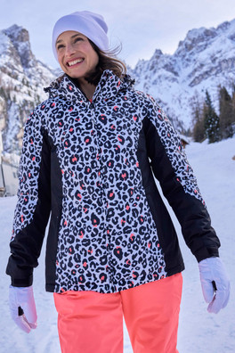Dawn II Womens Printed Ski Jacket - Mixed
