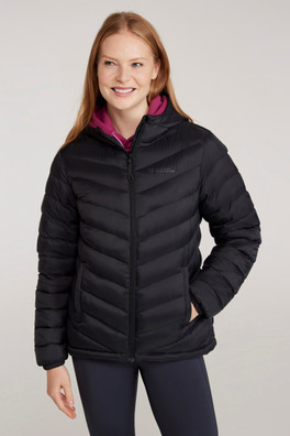 Seasons Womens Padded Jacket - Jet Black