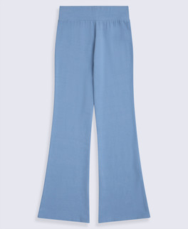 Flared Girls Leggings - Blue