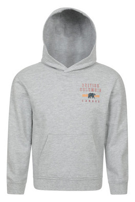 Regional Kids British Columbia Hoodie - Light Grey