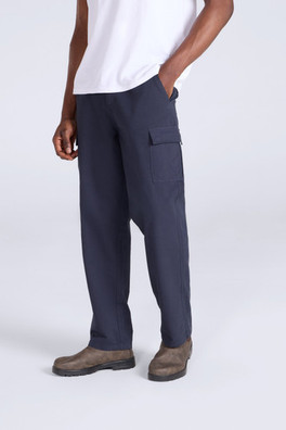 Melbourne Mens Cargo Trousers - Navy
