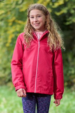 Torrent Kids Waterproof Jacket - Dark Pink
