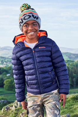 Seasons II Kids Padded Jacket - Navy