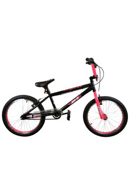 XN-15-20 Kids 20in BMX Bike - Black/ Flu Pink
