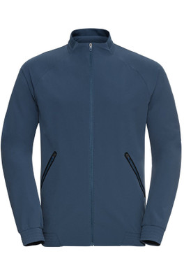 HALDEN Mens Full Zip Wind Jacket - Blue Teal