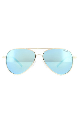 PLD8015N Sunglasses - Gold / Blue Polarised