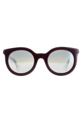 ML0015 Sunglasses - Bordeaux / Grey Mirrored