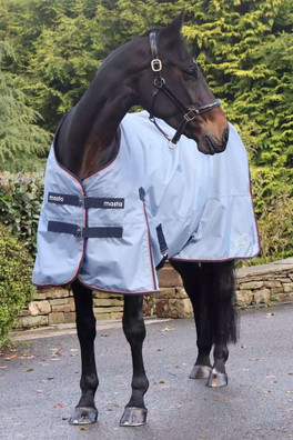 0g Lightweight Standard Neck Turnout Rug - Grey
