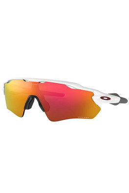 Radar EV Path Unisex Cycling Sunglasses - Polished White/Prizm Ruby