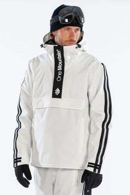 One Mountain Mens Base Camp Ski Jacket - White