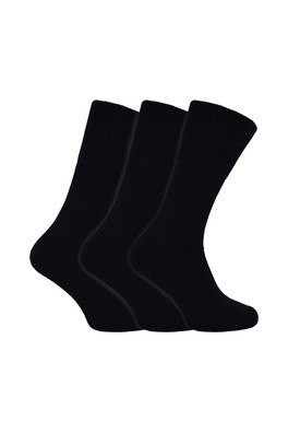 Mens & Ladies Bamboo Thermal Socks - Black