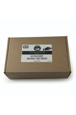 Assorted Natural Dog Fish Treat Box (40 pcs) - Multi