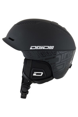 Nova Unisex Snow Helmet - Matte Black