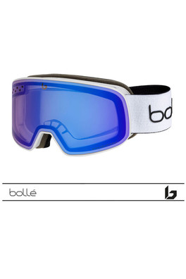 Nevada Small Unisex Snow Goggles - Offwhite/phantom Blue Photochr