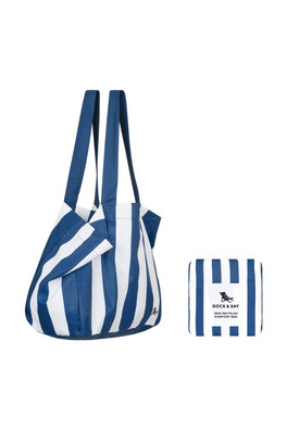 Foldaway Tote Bags - Whitsunday Blue
