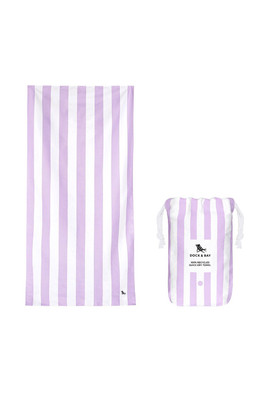 Quick Dry Beach Towel - Lombok Lilac