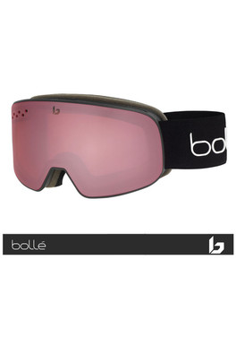 Nevada Small Unisex Snow Goggles - Matte Black Corp/vermillon Gun