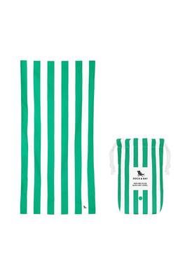 Quick Dry Beach Towel - Cancun Green