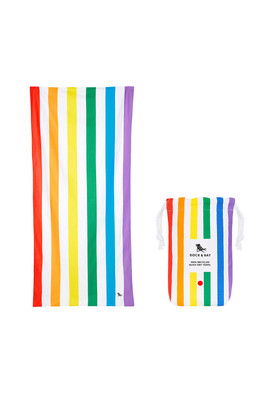 Quick Dry Beach Towel - Rainbow Skies