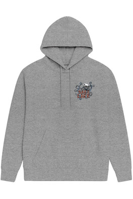 Underwater Alien Mens Hoodie - Grey