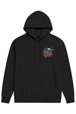 Underwater Alien Mens Hoodie - Black