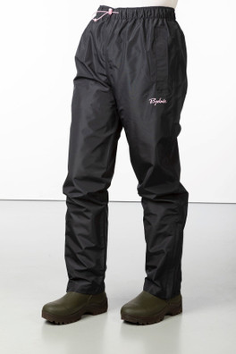 Ladies Waterproof Overtrousers - Dark Grey