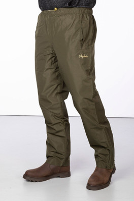 Mens Waterproof Overtrousers - Khaki