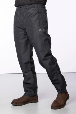 Mens Waterproof Overtrousers - Dark Grey